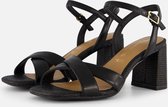 Tamaris Sandalen met hak zwart Synthetisch - Dames - Maat 40