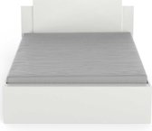 CBA - Bed Maura 140 x 190cm/ - 140x200 - Wit