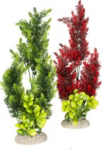 Aqua Della - Aquariumplanten (voeding) - Vissen - Plant Elodea Densa Xl - Height 46cm Gemengde Kleuren - 1st