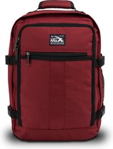 CabinMax Metz Reistas – Handbagage 24L Wizz Air – Rugzak – Schooltas - 40x30x20 cm – Compact Backpack – Lichtgewicht – Rood
