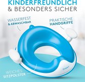 Toiletbril voor kinderen, toilettraining, toilettrainer, wc-bril, babytoiletbril voor kleine kinderen, geschikt voor ronde en ovale toiletten