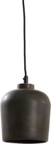 LM-Collection Quinlan Hanglamp - Ø18x20cm - E27 - mat Brons - Keramiek - hanglampen eetkamer, hanglamp zwart, hanglampen woonkamer, hanglamp slaapkamer, hanglamp kinderkamer, hanglamp rotan, hanglamp hout, hanglamp industrieel