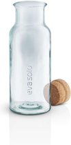 Eva Solo - Recycled Glas Karaf 1 liter - Transparant - Gerecycled Glas - Kurk