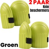 Allernieuwste.nl® 2 paar KNIE Beschermers Zacht Schuim EVA Kniebesschermers Tuin en Klussen - Kniebescherming - GROEN 2 PAAR