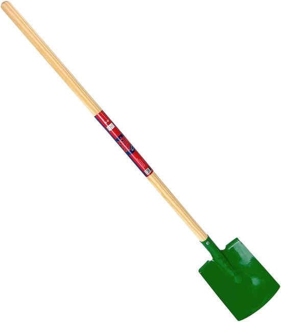 Synx Tools Kinderspade met opstapje Groen - Kinderspade - schepjes - Bats / Spade - Buitenspeelgoed - Tuinierspeelgoed - Zandbakspeelgoed - Speelgoed - Schopje - Kinderen - Totale lengte 73cm van Synx Tools — afbeelding 3