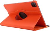 360 Tablet Case - Geschikt voor iPad Air 4e Generatie Hoes - 10.9 inch (2020) - Oranje