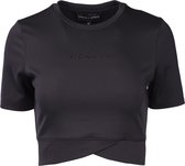 N Brands Shirt N Brands X Epplejeck Crop Top Zwart