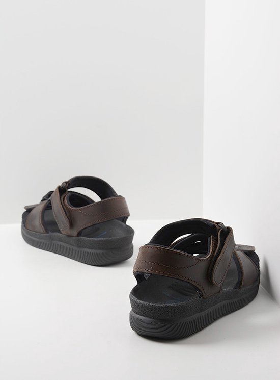 Wolky Shoe > Heren > Sandalen Active Men bruin gevet leer