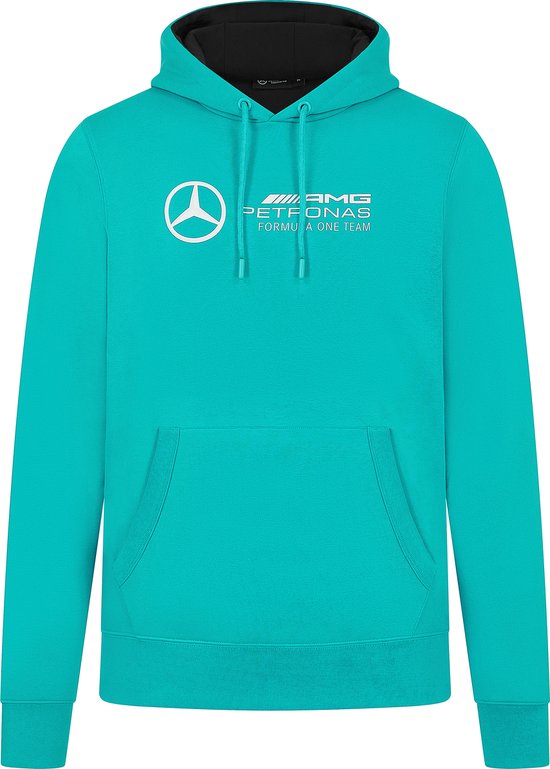 Mercedes Logo Hoody Groen 2024 XXL - Lewis Hamilton - George Russel - PUMA