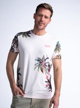 Petrol Industries - Heren Botanical T-shirt Reefquest - Roze - Maat XXXL