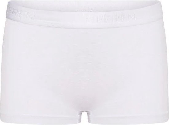 Witte boxer shorts met naam 'BEEREN' op de tailleband.