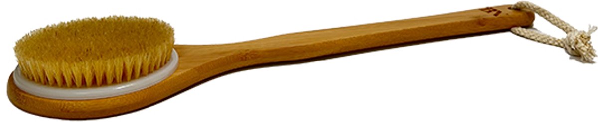 Bodynaturals Badborstel - Lichaamsborstel Huid - Voor Bad & Douche - 100% Natuurlijk - 40cm
