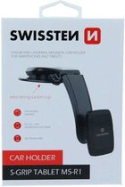 Support voiture magnétique Swissten S-Grip M5-R1 Gravity – Pour Tablettes – Zwart