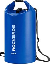 ROCKBROS Dry Bag Waterdichte Dry Bag 10L voor watersporten, strand, zwemmen Boot Kajak Raften Zeilen Outdoor Blauw