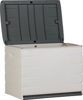 Intergard Boîte de Opbergbox boîte à coussins noir 80x61x53cm