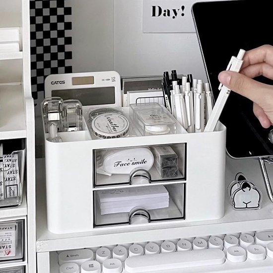 HOMCOM Commode voor slaapkamer, commode met 4 laden, van stof, opvouwbaar en afneembaar, met open planken en metalen frame, stoffen doek voor woonkamer, slaapkamer, entree, lichtgrijs