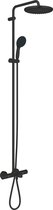 Bol.com GROHE QuickFix Vitalio Start 250 douchesysteem - Wandmontage - Waterbesparend - Matte Black aanbieding