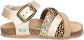 BunniesJR Becky Beach Meisjes Sandalen - Goud/Goud/Print - Imitatieleer - Gesp