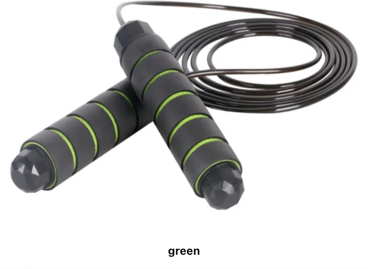 Springtouwtje groen