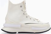 Converse Run Star Legacy Sneakers - Egret/Zwart/Wit - Maat 39 - Dames
