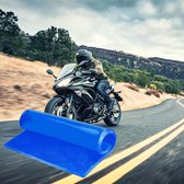 Zacht Gel Zadel Motorfiets zitkussen met schokabsorberende mat blauw 25 x 25 x 1 cm