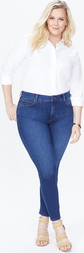 NYDJ Ami Skinny Jeans Mediumblauw Premium Denim (Plus) | Quinn