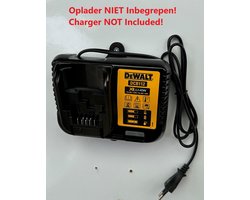 Houder Combo geschikt voor DeWalt XR 18V & 54V Flex Volt - Batterij houder - Tool houder - DCB112 Oplader houder - Wandbevestiging - Wall Mount