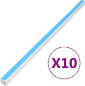 vidaXL-Chemin de câbles-Auto-adhésif-30x20-mm-10-m-PVC