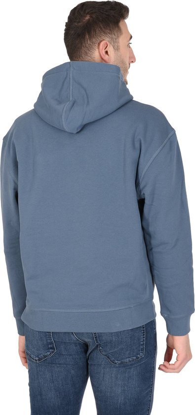 Katoenmix Helderblauw Sweatshirt