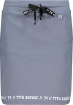 Zoso Rok Sporty Skirt With Print 242 Simone 1030/0016 Greyblue/white Dames Maat - L