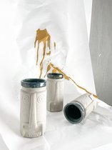 OZ Home Vrolijke Vriend Uniek Ontworpen Handgemaakte Mok en Koffiebeker - Ideale Keuze voor Kunstliefhebbers - Duurzame Porselein Mmokken - Stijlvolle Mokken voor Dagelijks Gebruik
