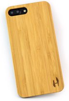 Echt houten hardcase hoesje iPhone SE - Bamboe