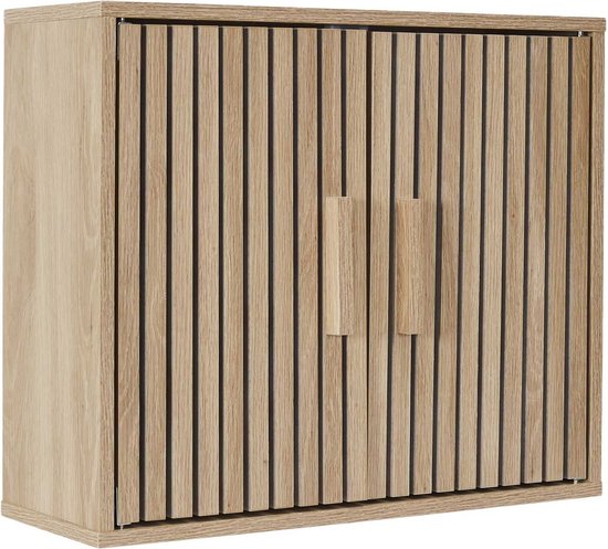 Schoenenkast Klaus 3 lades 24x60x113 cm - voor 12-18 paar - Bruin