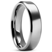 Lucleon - Aesop - Zilverkleurige titanium ring voor heren