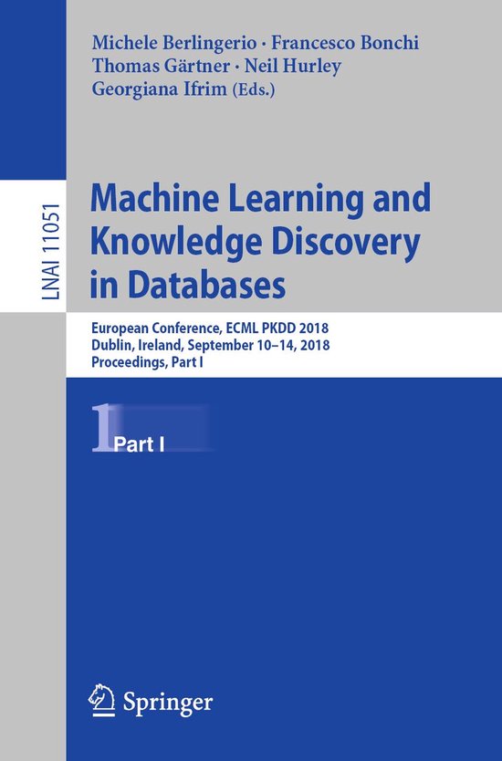Springer Nature Proceedings Computer Science 1 - Machine Lea ... - cover