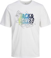 Jack & Jones Map Summer Logo T-shirt Mannen - Maat L