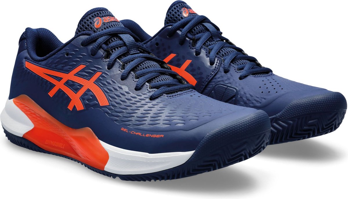 Asics Gel-Challenger 14 Clay Sportschoenen Mannen Blauw