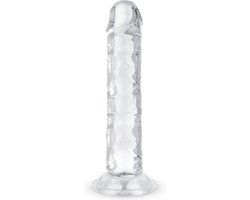 Jelly Dildo zonder Ballen - 14 cm