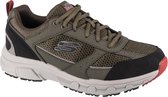 Skechers Oak Canyon-Verketta 51898-OLBK, Mannen, Groen, Sneakers,Sportschoenen, maat: 42,5