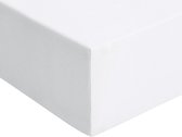 Bastix - Hoeslaken 135 x 190 cm, wit, dekbedovertrek 135 x 190 cm, microvezel, 30 cm diep, bedlaken, dekbedovertrek 135 x 190 cm, wit
