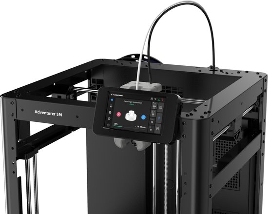 Flashforge Adventurer 5M High Speed 3D Printer 600mm/s Touchscreen – Kindvriendelijk - Quick-Detach Nozzle - 220×220×220 mm - WiFi - Smart App