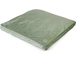 Love Generation Zabuton Velvet Sage