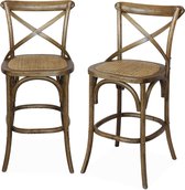 Bol.com sweeek - Barkruk belleville set van 2 aanbieding