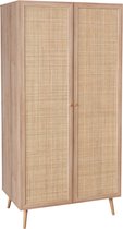 sweeek - Armoire, bohème, l 90 x p 59 x h 179,5 cm