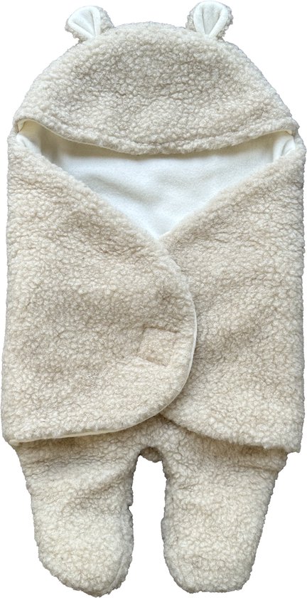 Noordiq – Baby Slaapzak Teddy | Beige (100% Wol)