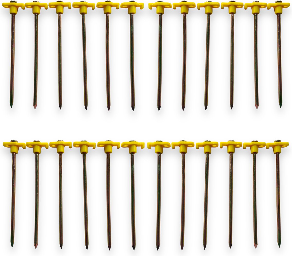 Redcliffs Outdoor Gear Tentharingen - Rotspennen - Extra sterk - 24 stuks - Lengte 20cm