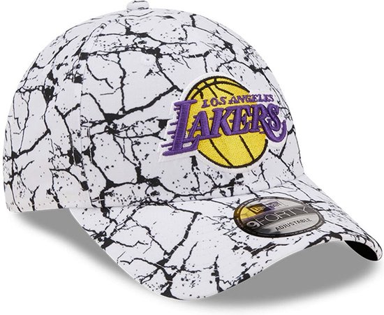 Los Angeles Lakers Cap 9Forty NBA Marble White UNI