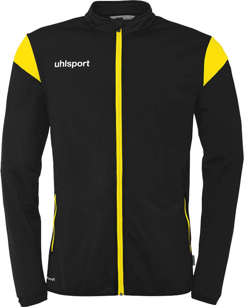 Uhlsport Squad 27 Polyestervest Heren - Zwart / Limoen | Maat: M