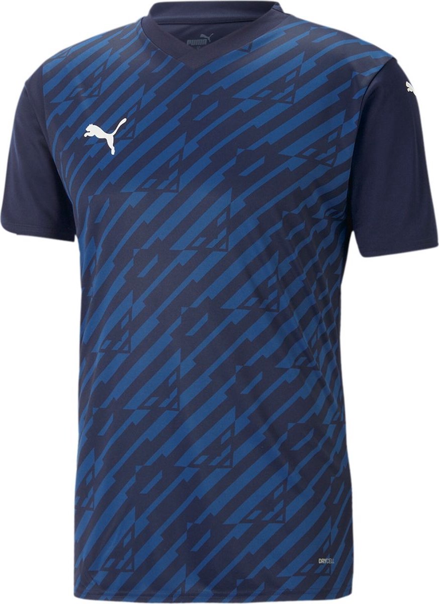 Puma Team Ultimate Shirt Korte Mouw Heren - Marine | Maat: M