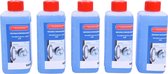 Set de 5 Nettoyeurs pour machines à laver 500 ml - Multi-nettoyant anticalcaire pour Maintenance du lave-linge - Ménage & Nettoyage
